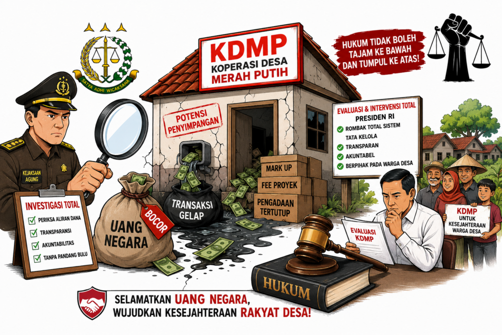 Menanti Transparansi dan Akuntabilitas Pengelolaan Koperasi Desa Merah Putih